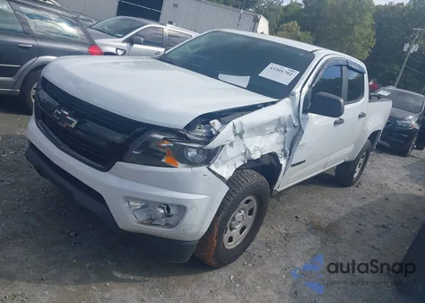 2020 Chevrolet Colorado 2Wd Short Box Wt из США, поврежденный, VIN 1GCGSBEN6L1102376